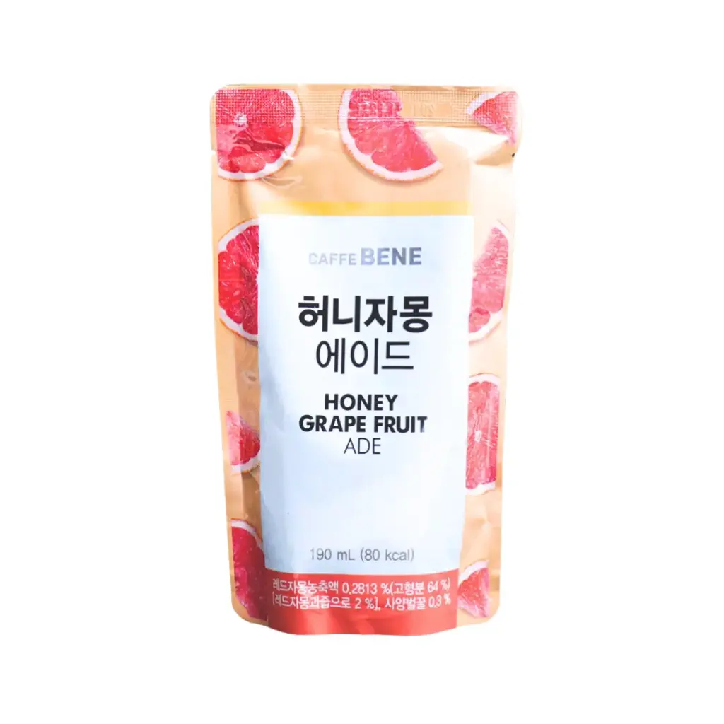 CAFFE BENE GRAPEFRUIT ADE 190G                         قهوة بيني جريب فروت آدي 190 جرام