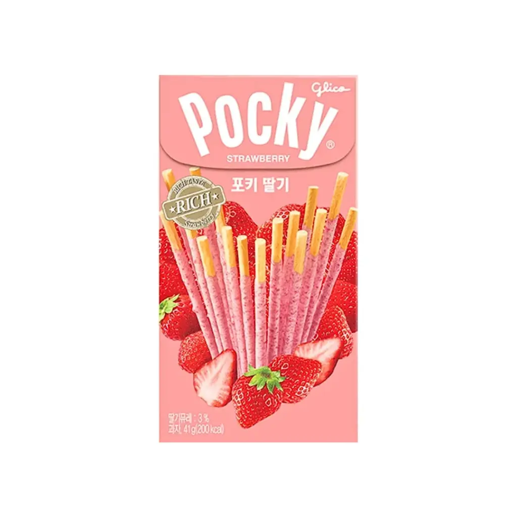 POCKY STRAWBERRY 41G بوكي فراولة 41 جرام               