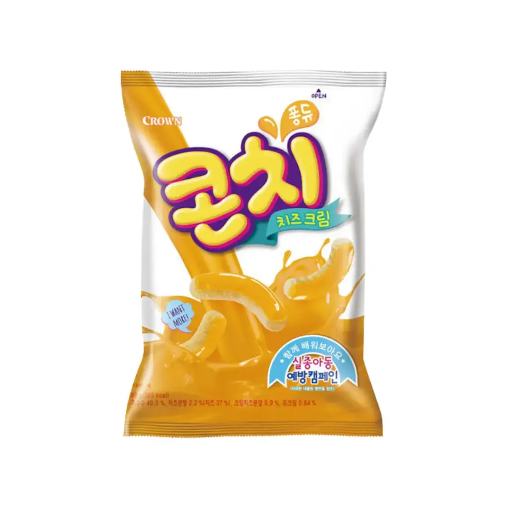 CROWN CORN CHEESE 66G جبنة كراون كورن 66 غرام                                                    