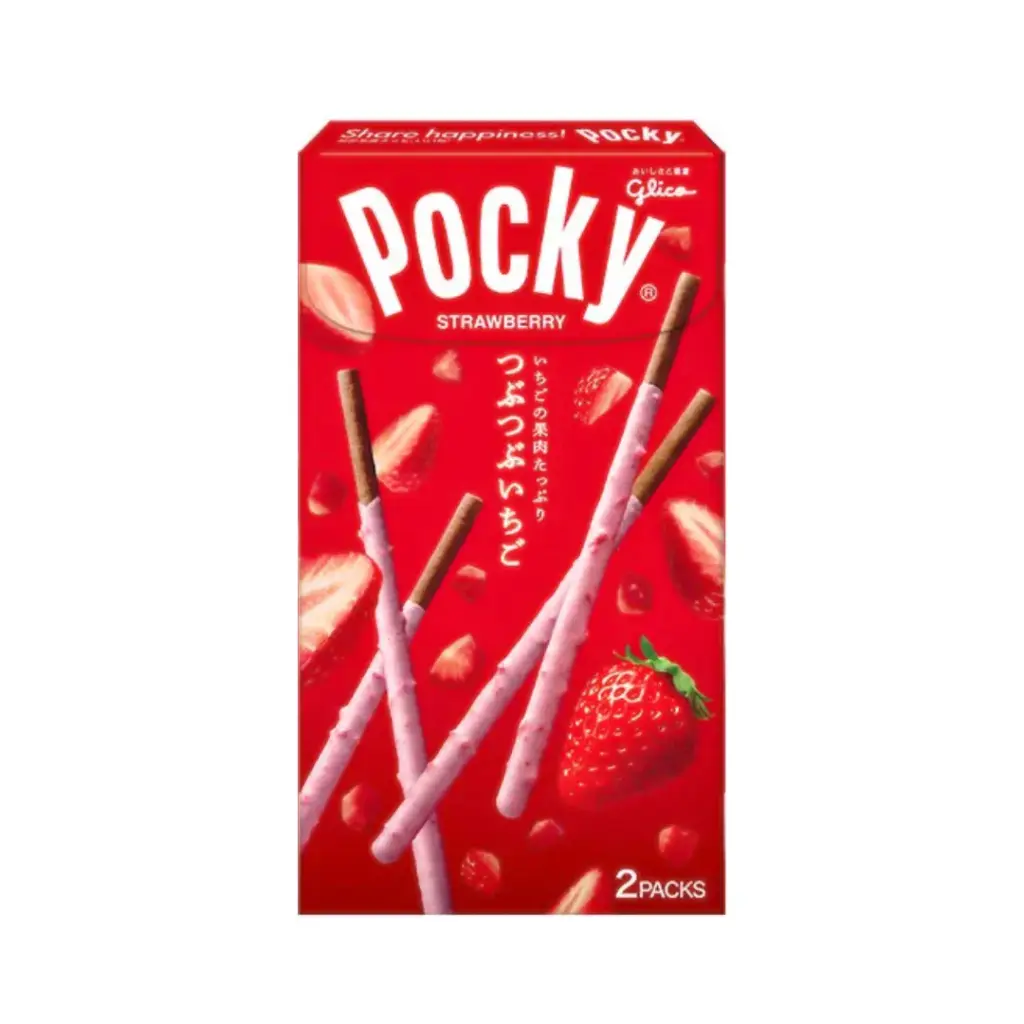 ICHIGO POCKY 55G STRAWBERRY إيتشيغو بوكي 55 جرام فراولة