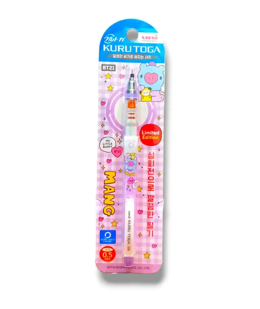 BT21 MECHANICAL PENCIL قلم رصاص ميكانيكي BT21                                            