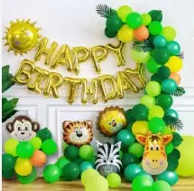SUN & ANIMAL BIRTHDAY SET مجموعة عيد ميلاد الشمس والحيوانات