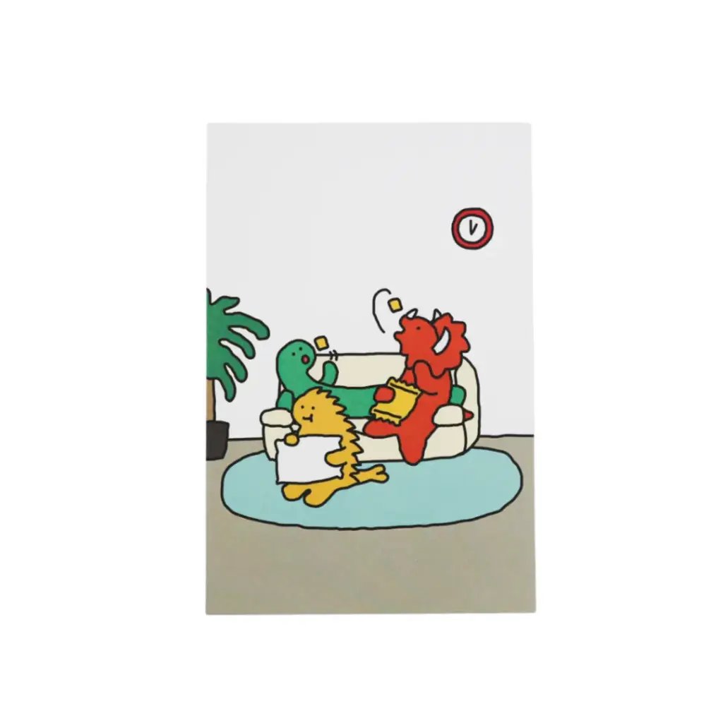 JOGUMAN POSTCARD REST بطاقة بريدية من جوغومان       