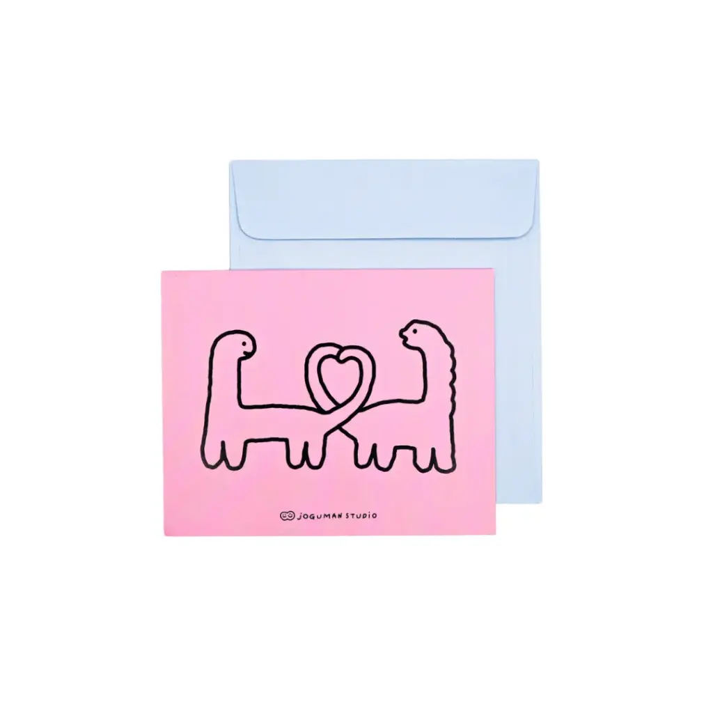 JOGUMAN POSTCARD SET LOVE مجموعة بطاقات بريدية من جوغومان بعنوان الحب