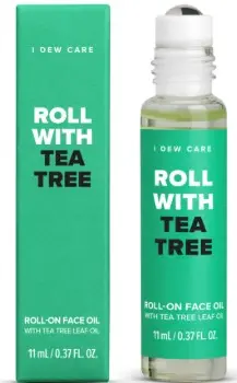 I DEW CARE  TEA TREE ROLL ON FACE OIL 11ML  زيت شجرة الشاي للعناية بالوجه من آي ديو 11 مل