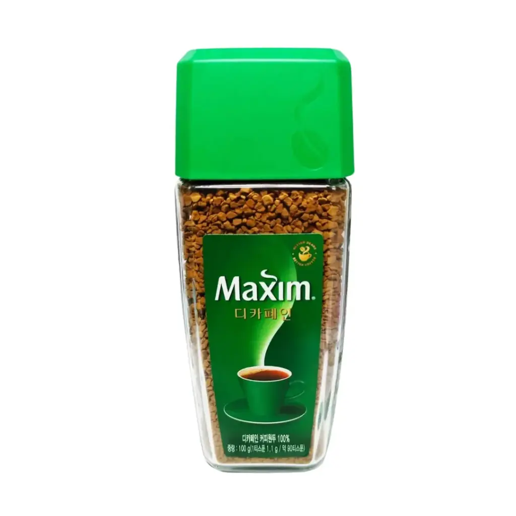 MAXIM DECAFFEINATED 100G*12  ماكسيم منزوع الكافيين 100 جرام*12 