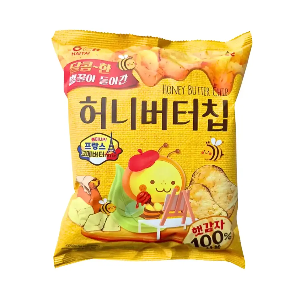HONEY BUTTER CHIPS 60G رقائق الزبدة والعسل 60 جرام