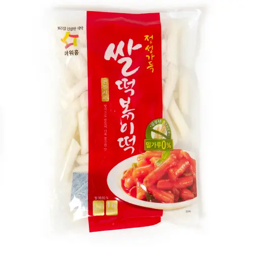 RICE CAKE TOPOKKI 500G - STICK TYPE كعكة الأرز توبوكي 500 جرام - نوع العصا               