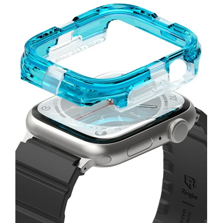 APPLE WATCH 9/8/7 45 MM FUSION BUMPER- (NEON BLUE)واقي حماية لساعة أبل 9/8/7 مقاس 45 مم - (أزرق نيون)