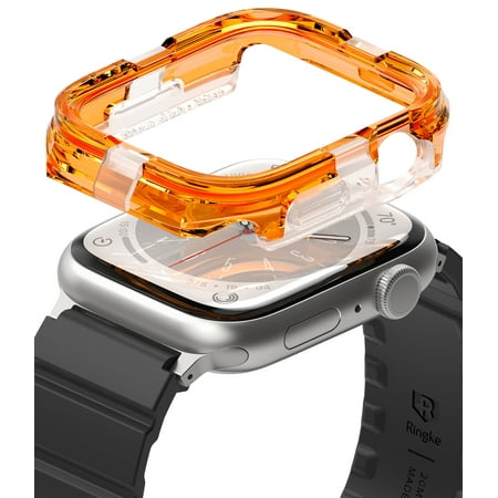 APPLE WATCH 9/8/7 45 MM FUSION BUMPER- (NEON ORANGE) واقي حماية لساعة أبل 9/8/7 مقاس 45 مم - (برتقالي نيون)