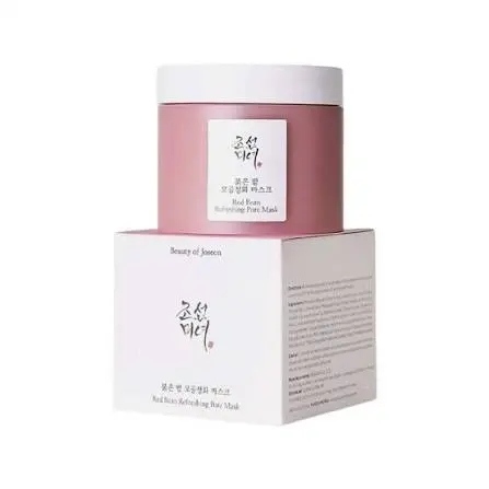 BEAUTY OF JOSEON RED BEAN REFRESHING PORE MASK 140ML قناع بيوتي أوف جوسون المنعش للمسام بخلاصة الفاصوليا الحمراء 140 مل                                           