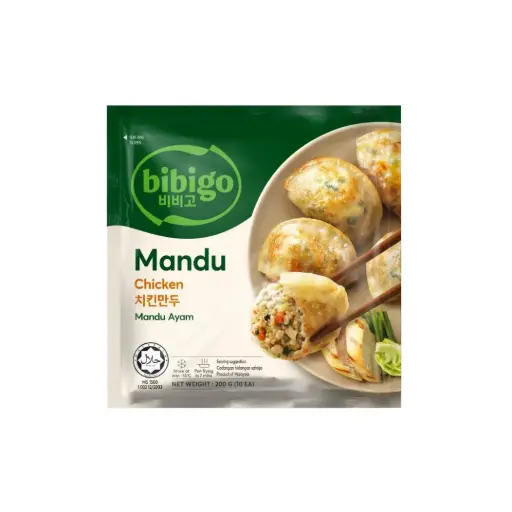 BIBIGO CHICKEN MANDU - 200G                           بيبيجو دجاج ماندو - 200 جرام