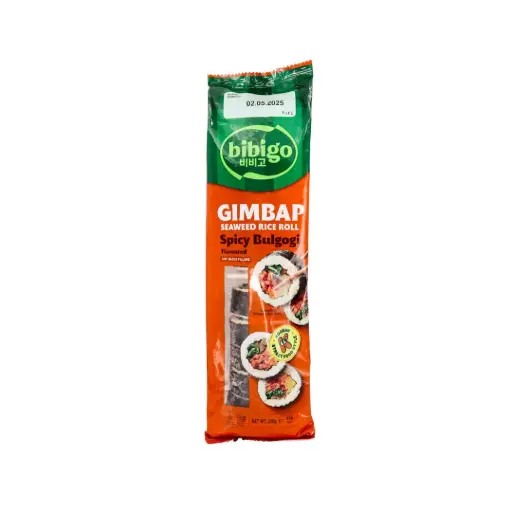 BIBIGO SPICY BULGOGI GIMBAP - 230G                 بيبيجو سبايسي بولجوجي جيمباب - 230 جم
