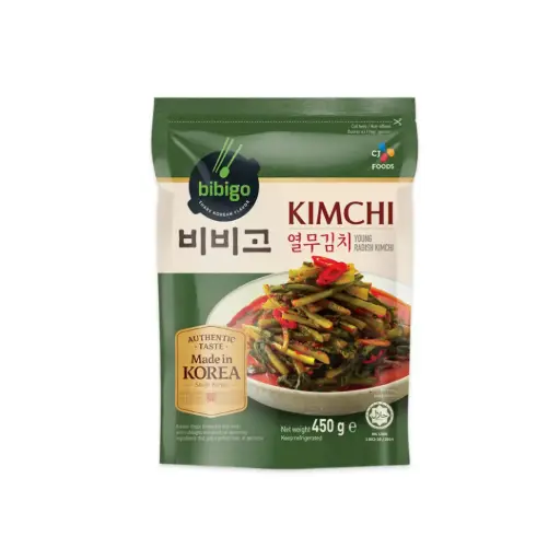 BIBIGO YEOLMU KIMCHI 450G                                     بيبيجو يولمو كيمتشي 450 جرام