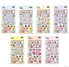 BT21 CLEAR STICKER MININIملصق شفاف BT21 ميني