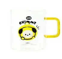 BT21 MININI GLASS CUP  CHIMMY كوب زجاجي صغير BT21 CHIMMY