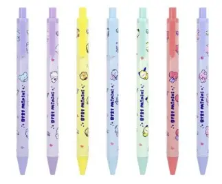BT21 MININI MONO PAINT BALL PEN  قلم حبر جاف ميني مونو BT21