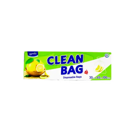 COMPACT CLEAN BAG 30CM*45CM*100PCS [LARGE]      حقيبة تنظيف مضغوطة 30 سم × 45 سم × 100 قطعة [كبيرة]