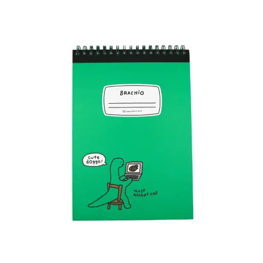 JOGUMAN COMPOSITION NOTE GREEN نوتة موسيقية من جوغومان باللون الأخضر                                 