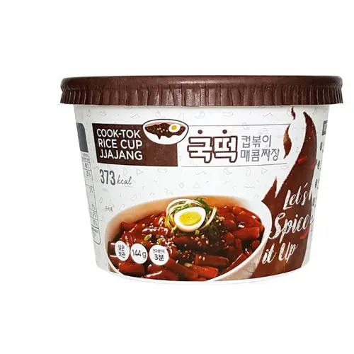 COOK-TOK RICE CUP JJAJANG 144G                          كوب أرز كوك توك جاجانج 144 جرام