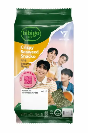 CRISPY SEAWEED ORIGINAL [SESAME] 15G أعشاب بحرية مقرمشة أصلية [سمسم] 15 جرام