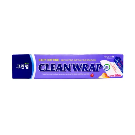 EASY CUTTING WRAP 10MIC*22CM*50M 7.7G غلاف سهل القطع 10 ميكرومتر*22 سم*50 متر 7.7 جرام