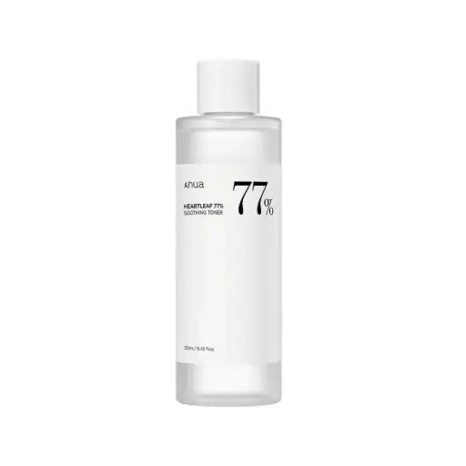 ANUA HEARTLEAF 77% SOOTHING TONER 250ML تونر أنوا هارتليف المهدئ 77% 250 مل              