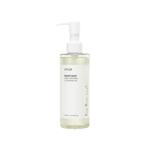 ANUA HEARTLEAF PORE CONTROL CLEANSING OIL 200ML زيت تنظيف المسام من أنوا هارت ليف 200 مل