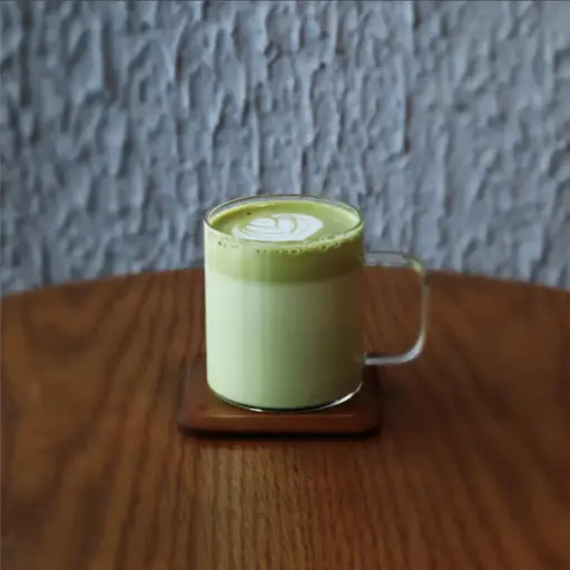 HOT - MATCHA LATTE                                              ساخن - ماتشا لاتيه