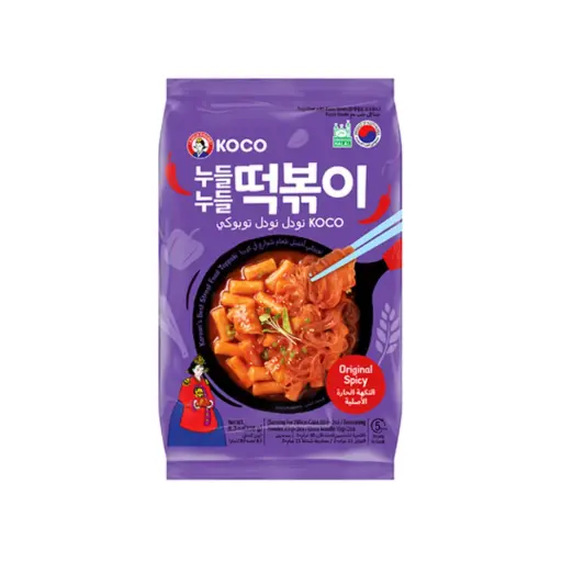 KOCO NOODLE TOPPOKI (ORIGINAL) 236G كوكو نودل توبوكي (الأصلي) 236 جم