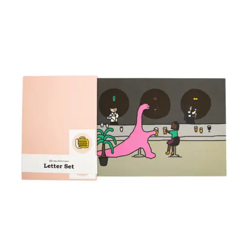 JOGUMAN LETTER PAPER SET PINK مجموعة ورق رسائل جوغومان باللون الوردي    