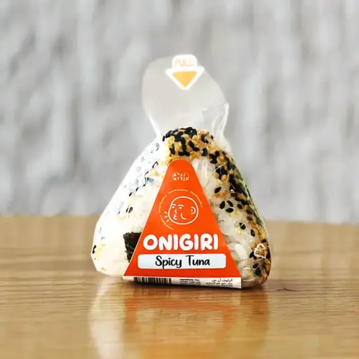 AJIATTIC - ONIGIRI SPICY TUNA أجياتيك - أونيغيري تونة حارة