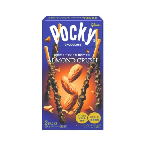 POCKY ALMOND CRUSH POCKY 46.2G بوكي لوز مهروس 46.2 جرام