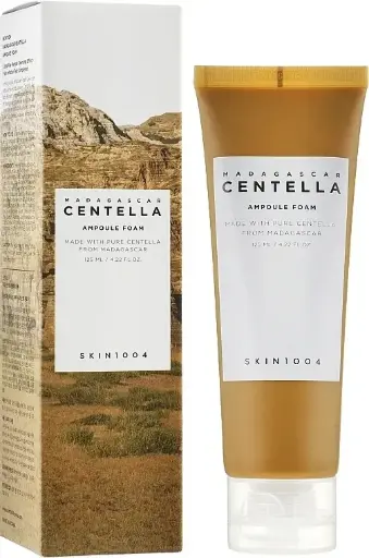 SKIN1004 MADAGASCAR CENTELLA AMPOULE FOAM 125ML SKIN1004 أمبولات رغوية من مستخلص السنتيلا من مدغشقر، 125 مل       