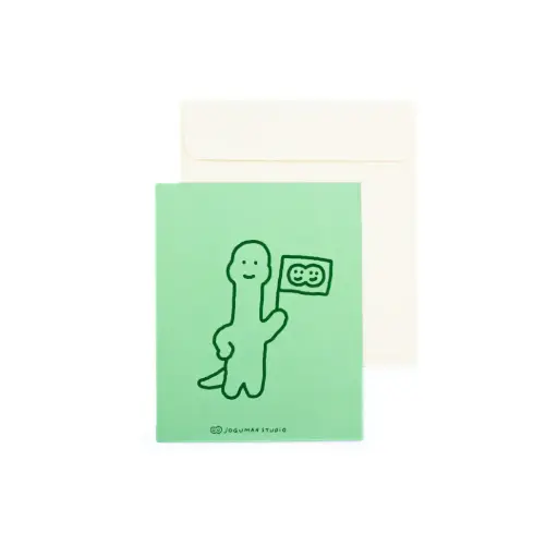 JOGUMAN POSTCARD SET FLAG مجموعة بطاقات بريدية من جوغومان مع العلم                                          