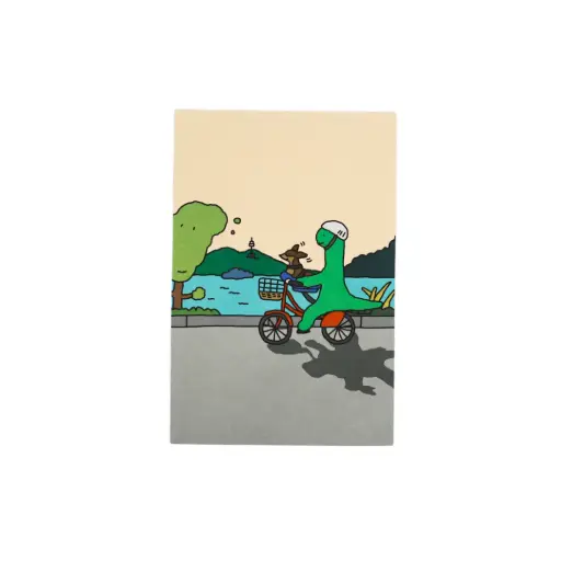 JOGUMAN POSTCARD BICYCLE دراجة جوغومان البريدية                  