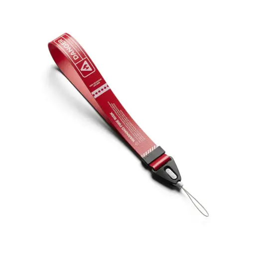 RINGKE DESIGN HAND STRAP- DANGER RED  زام يد بتصميم رينجكي - أحمر خطير