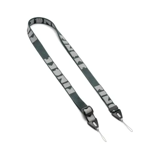 RINGKE SHOULDER STRAP LETTERING PEACOCK GREEN حقيبة كتف رينجكي مزينة بحروف باللون الأخضر الطاووسي                     