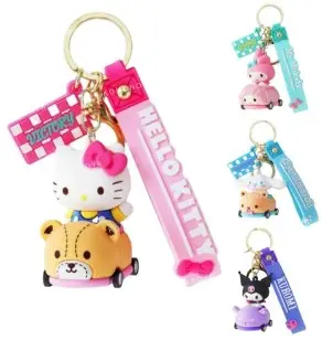 SANRIO HELLO KITTY SANRIO CHARACTERS KEYCHAIN سلسلة مفاتيح بشخصيات سانريو هالو كيتي