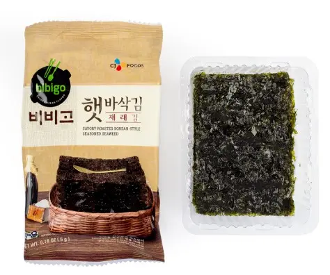 SAVORY ROASTED SEASONED SEAWEED 40G                                                       أعشاب بحرية محمصة ومتبلة لذيذة 40 جرام
