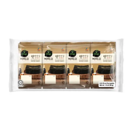 SAVORY ROASTED SEASONED SEAWEED 40G                                                       أعشاب بحرية محمصة ومتبلة لذيذة 40 جرام