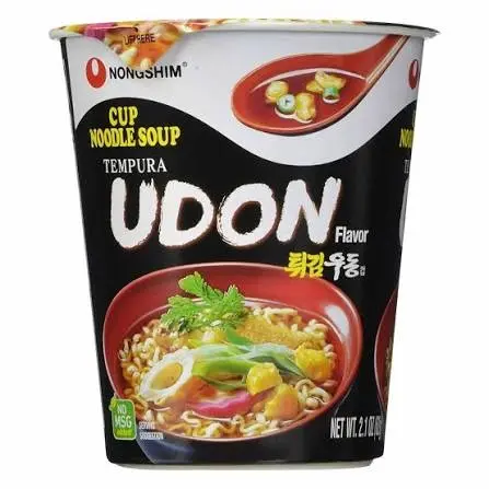 NONGSHIM UDON CUP NOODLES 62G نودلز أودون من نونغشيم، 62 غرام