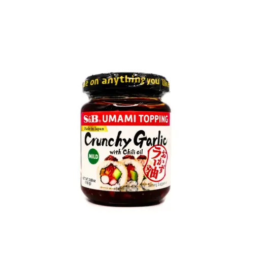 UMAMI TOPPING GARLIC OIL 110G  زيت الثوم للتزيين أومامي 110 جرام