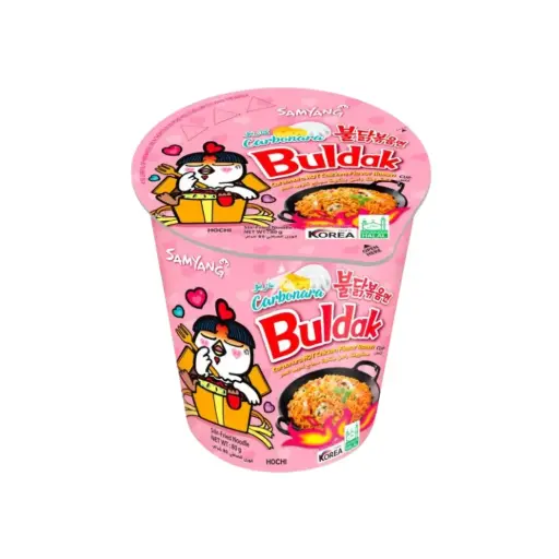HOT CHICKEN CARBONARA CUP 80G كوب دجاج كاربونارا حار 80 جرام