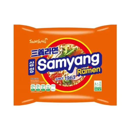  SAMYANG RAMEN ORIGINAL 120G  ساميانغ رامين الأصلي 120 غرام