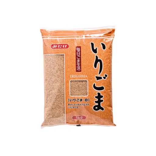 IRIGOMA (ROASTED SESAME WHITE) 1000G إيريجوما (سمسم أبيض محمص) 1000 غرام
