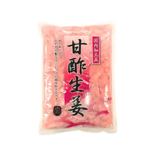 GARI SHOGA PICKLED GINGER PINK 800G غاري شوجا مخلل الزنجبيل الوردي 800 جرام