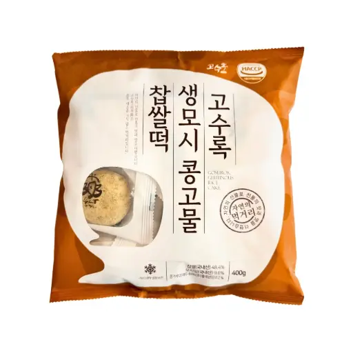 GOSUROK SOYBEAN FLOUR CHAPSSALTTEOK 400G دقيق فول الصويا جوسوروك شابسالتيوك 400 جرام