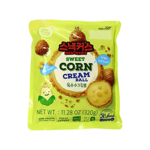 SWEET CORN CREAM BALL 320G كرات كريمة الذرة الحلوة 320 جرام 