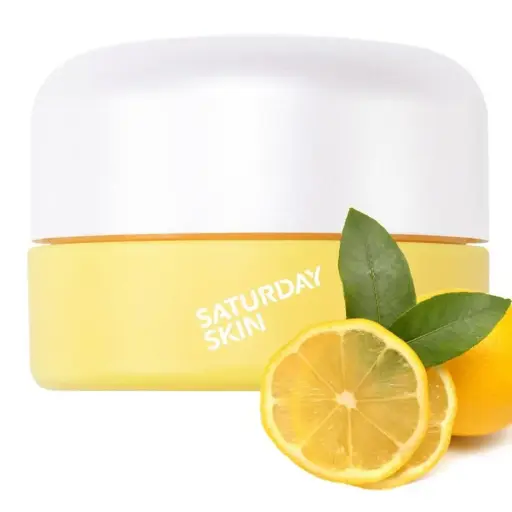 SATURDAY SKIN YUZU VITAMIN C BRIGHT EYE CREAM 30ML كريم يوزو فيتامين سي برايت آي من ساترداي سكين، 30 مل
